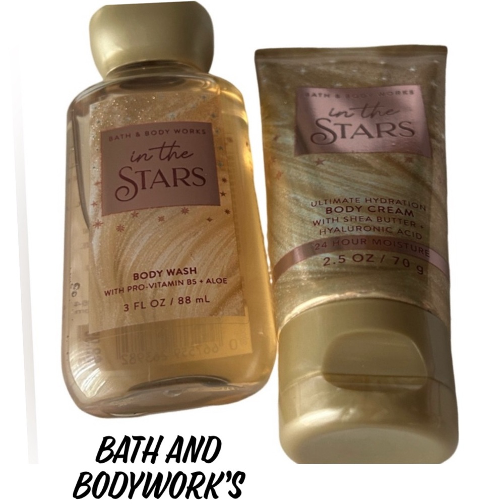 New Bath And Body Works “In The Stars” Body Wash And Body Cream